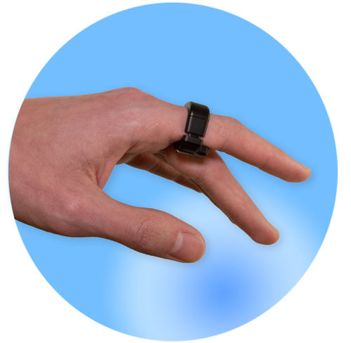 Ring-Pulsoximeter - OtwoFellow - SOMNOmedics  - medizinisch / für Schlafapnoe / für Smartphone