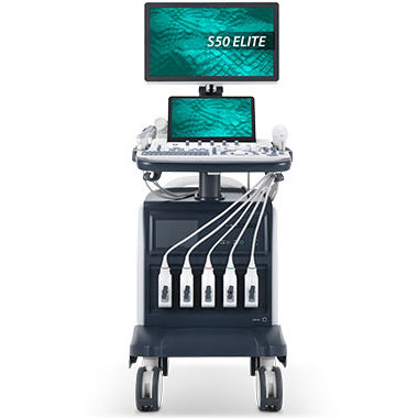Plattformmontiertes Ultraschallgerät - S50 ELITE - SonoScape - für Multifunktions-Ultraschall / Farbdoppler / 3D/4D