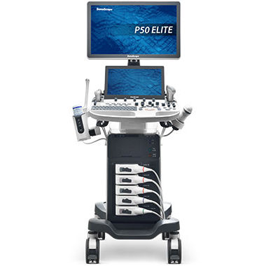 Plattformmontiertes Ultraschallgerät - P50 ELITE - SonoScape - für Multifunktions-Ultraschall / Farbdoppler / 3D/4D
