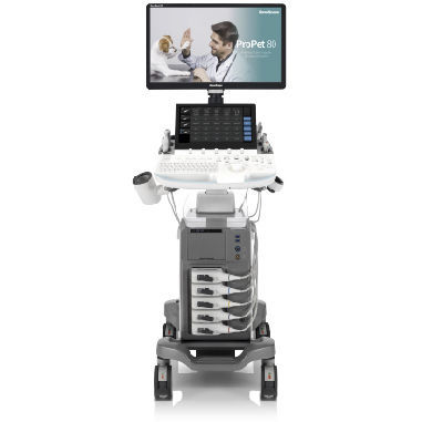 Plattformmontiertes Tierärztliches Ultraschallsystem - ProPet 80 - SonoScape - Multifunktion / Schwarz-Weiß / Farbdoppler