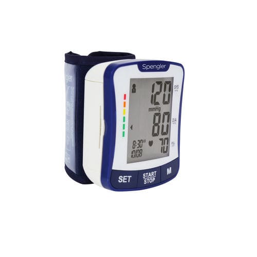 Automatischer Blutdruckmonitor - Tensonic - Spengler SAS - Handgelenk / mit integrierter Manschette