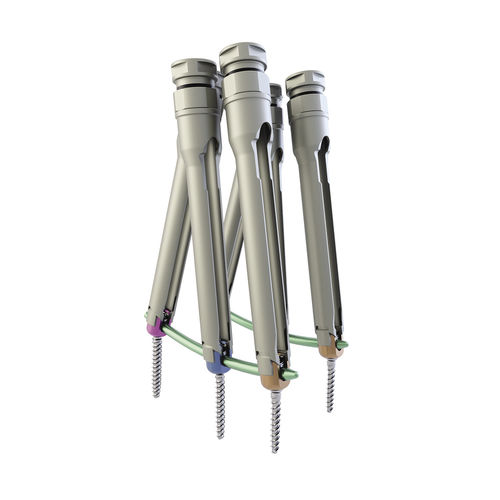 Thorako-lumbales Stabilisierungssystem für Osteosynthese - mont blanc MIS - Spineway - dorsaler Zugang / für Erwachsene