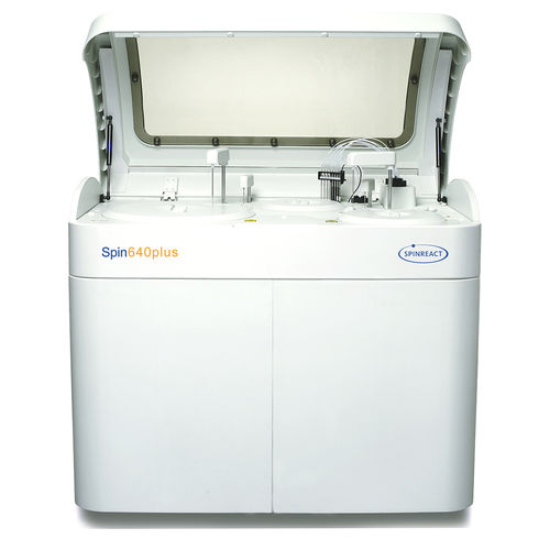 Automatisches biochemisches Analysegerät - SPIN640plus - Spinreact - bodenstehend / Direktzugriff / mit ISE