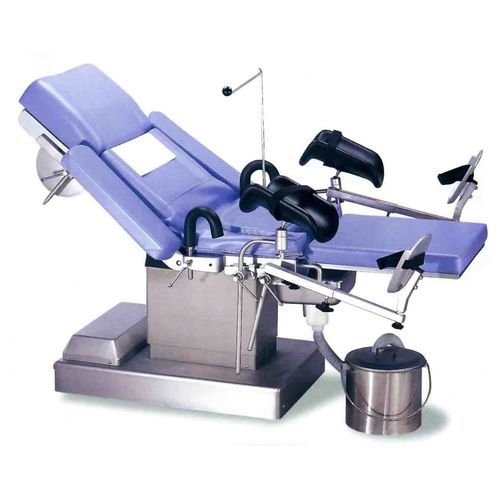 Gynäkologie-Untersuchungsliege - OT-1900 - St. Francis Medical Equipment  - elektrisch / zweiteilig / violett
