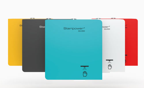 Wandmontierter Desinfektionsmittelspender - Mini500 - Steripower - kontaktlos