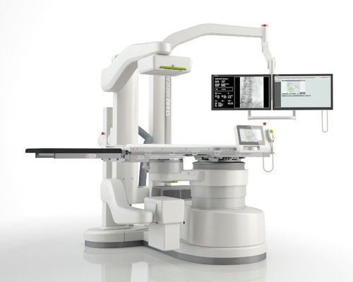 Extrakorporaler Lithotripter - MODULITH® SLX-F2 »FD21«  - Storz Medical - bodenbefestigt / mit Lithotripsie-Tisch / C-Bogen