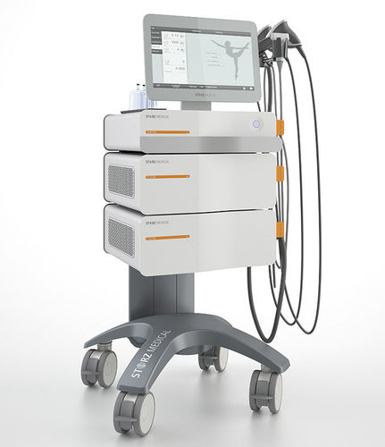 Extrakorporales Stoßwellentherapiegerät / für die ästhetische Medizin - DUOLITH SD1 »ultra« AWT - Storz Medical - auf Wagen