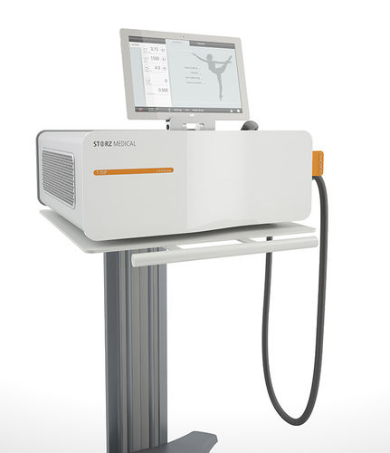 Extrakorporales Stoßwellentherapiegerät / für die ästhetische Medizin - DUOLITH SD1 T-TOP »ultra« - Storz Medical - auf Wagen