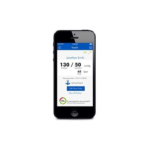 IOS-Applikation / Monitoring - True24 - SunTech Medical - Mess / für Blutdruckmonitor / iOS