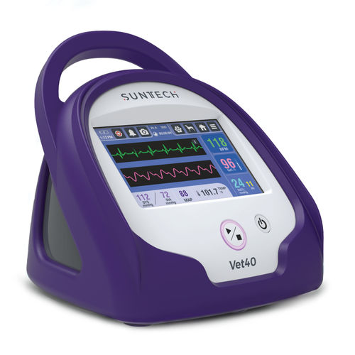 Vitalzeichenmonitor für Veterinärmedizin - Vet40 - SunTech Medical - tragbar / kompakt / EKG