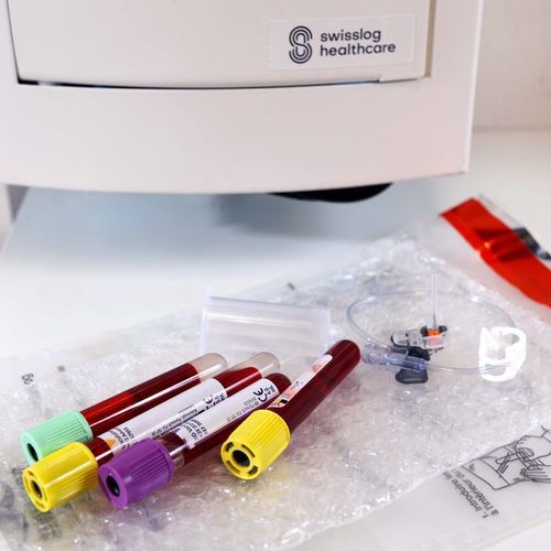 Rohrpostsystem für Kliniken - TranspoLab - Swisslog Healthcare - Labor