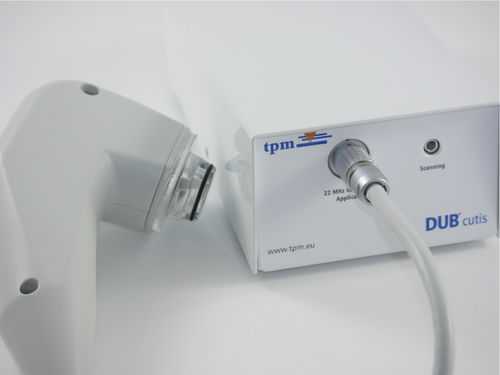 Ultraschallgerät / mit Konsole, Tischmodell - DUB®cutis - taberna pro medicum - für kutane Ultraschalluntersuchung