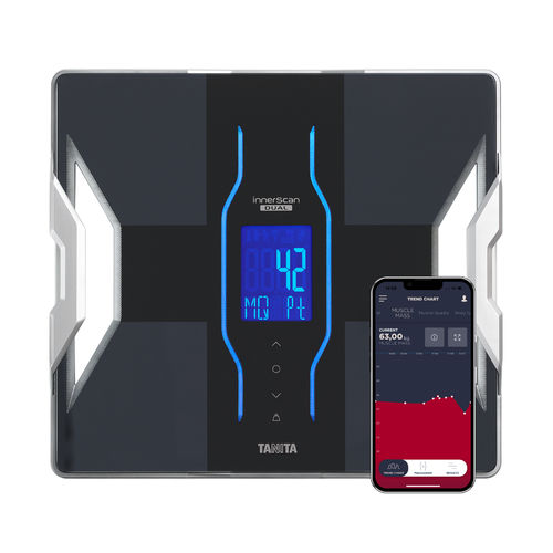 Elektronische Körper-Analysewaage - RD-953 - Tanita Europe - Zur Messung der Fettmasse / Plattform / mit LCD-Display