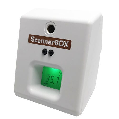 Thermometer für Kliniken - ScannerBOX  - Tecnimed - elektronisch / Stirn / mit Signalton