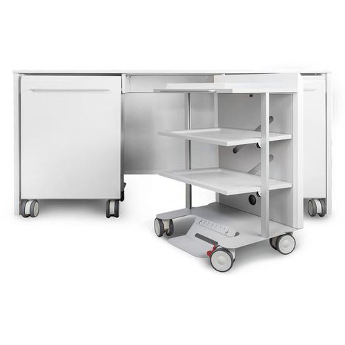 Möbelset für zahnärztliche Instrumente - EVO - Tecno-Gaz - für Zahnarztpraxis / mit Regal / mit Schublade