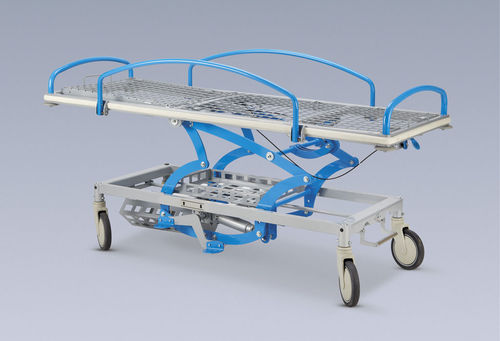 Transport-Fahrtrage - T6001 - Titanox  - manuell / höhenverstellbar / Trendelenburg