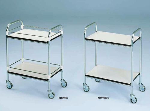 Medizinischer Wagen - M600860/S - Titanox  - Kunststoff / mobil