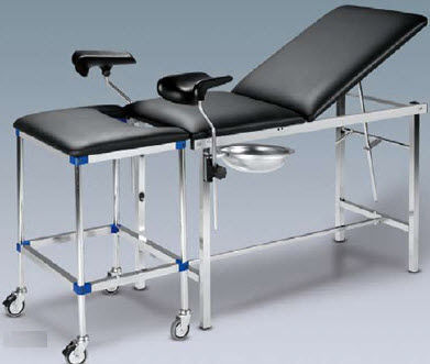 Mechanischer Geburtsstuhl - M600361 - Titanox  - auf Rollen