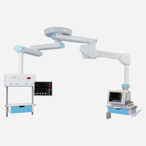 Deckenmontierter Verteilerarm - TECH-CARE - TLV Healthcare - für Intensivpflege / Anästhesie / für Endoskopie