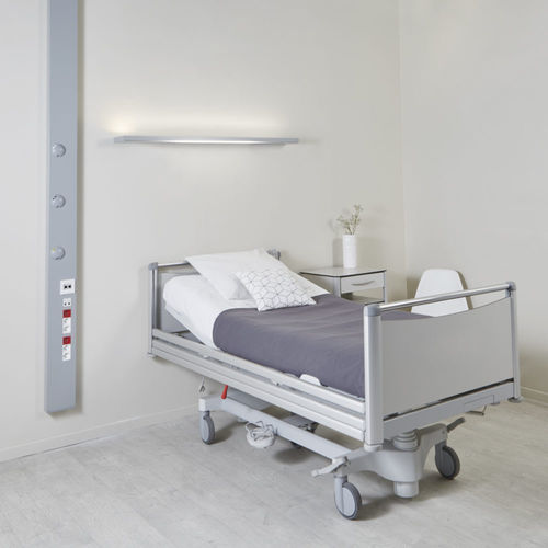 Vertikale Versorgungseinheit - SILEA - TLV Healthcare - Patientenzimmer / mit Licht