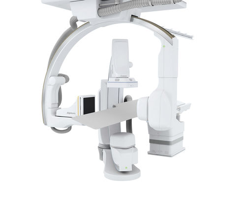 Fluoroskopie-System / für Angiographie - Alphenix Biplane - Canon Medical Systems Europe - digital / für Röntgendurchleuchtung des Herzens / mit C-Bogen