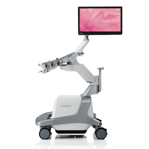 Plattformmontiertes Ultraschallgerät - Aplio i800 - Canon Medical Systems Europe - für Ultraschalldiagnostik in Gynäkologie und Geburtshilfe / Schwarz-Weiß / Farbdoppler