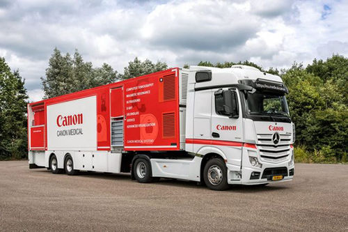 Mobiler Raum für Radiologie / X-Scanner - City Hopper - Canon Medical Systems Europe