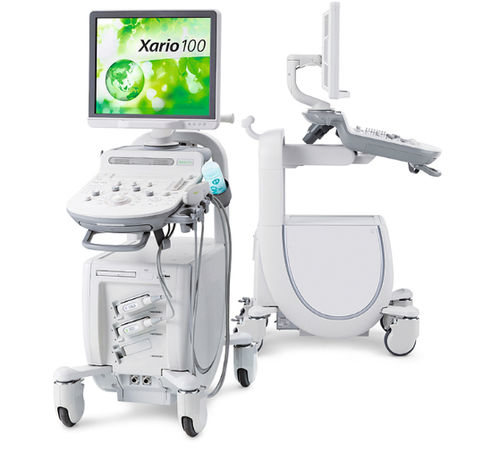 Plattformmontiertes Ultraschallgerät - Xario 100 MX Edition - Canon Medical Systems Europe - für Multifunktions-Ultraschall / Schwarz-Weiß / Farbdoppler