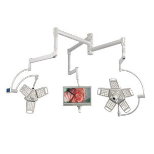 Deckenmontierte OP-Leuchte - TriLite LS800 Series - BenQ Medical Technology - LED / mit 3 Armen / 95