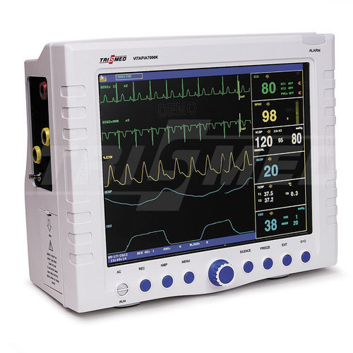 Kompakter Multiparameter-Monitor - VITAPIA 7000KV - TRISMED - EKG / TEMP / RESP