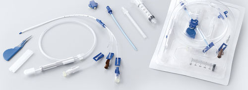 Zugang-Katheter - TRO- CENTRAKIT CVC - Troge Medical  - peripher / zentralvenös / doppellumig