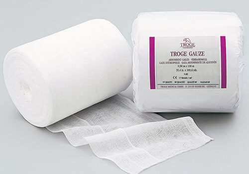 Baumwolle-Mullbinde - Troge Medical  - absorbierend