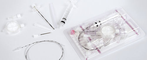 Nadel für Punktionen - TRO-EPIDURA KIT - Troge Medical  - für Epiduralanästhesie / Tuohy / steril