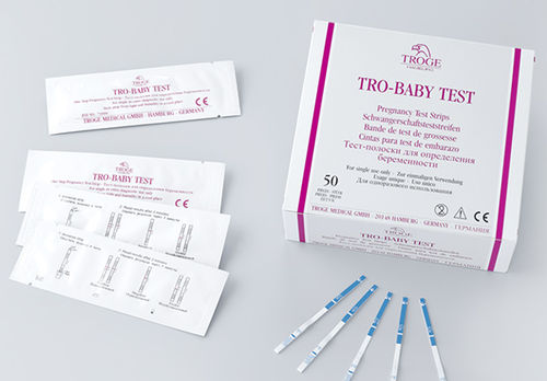 Schwangerschaftsschnelltest - TRO-BABY - Troge Medical  - hCG / Urin / immunochromatographisch