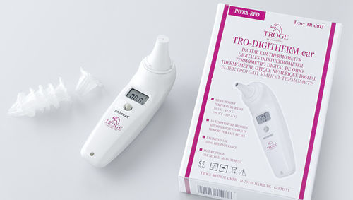 Fieberthermometer - TRO-DIGITHERM - Troge Medical  - Infrarot / Ohr / Fühler