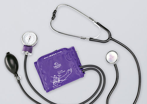 Aneroid-Blutdruckmessgerät - TRO-CARDIOKIT - Troge Medical  - mit Stethoskop
