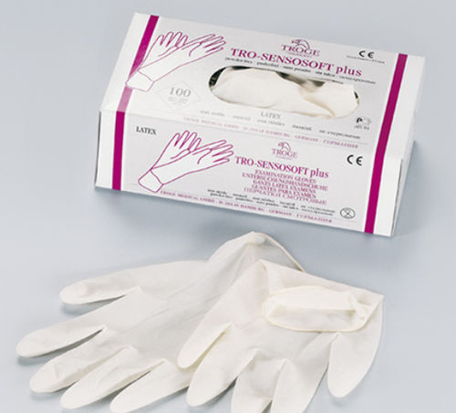 Latexhandschuh - TRO-SENSOSOFT  - Troge Medical  - Vinyl / für Untersuchungen / Labor
