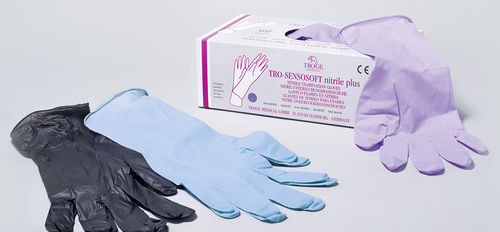 Nitrilhandschuh - TRO-SENSOSOFT - Troge Medical  - Latex / für Untersuchungen / unsteril