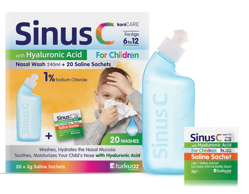 Nasendusche für Kinder - Konicare Sinus C - Turkuaz Medikal Kozmetik