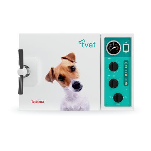 Autoklav für Veterinärmedizin - tvet 10Mi - Tuttnauer - Tisch / automatisch / Edelstahl