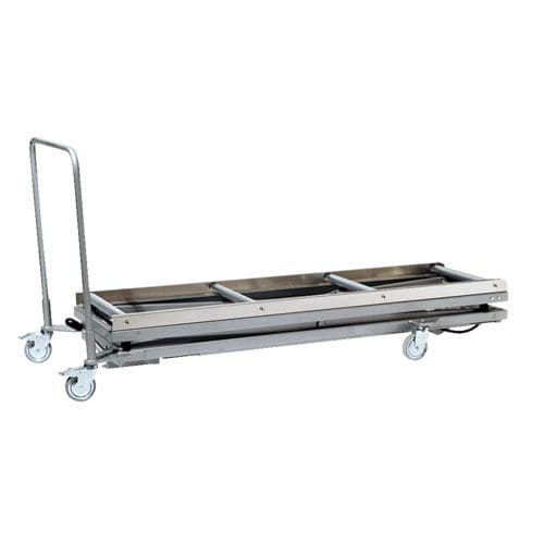 Höhenverstellbarer Leichentransportwagen - CADAVER LIFT - UFSK INTERNATIONAL GmbH & Co. KG - Transport / elektrisch / hydraulisch