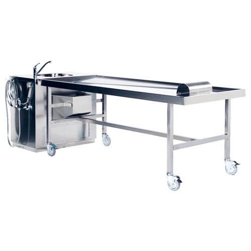 Einbalsamierungsstation auf Rollen - ST 8043 - UFSK INTERNATIONAL GmbH & Co. KG - Edelstahl