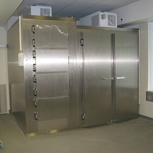 Leichenkühlzelle für Särge - LKZ HS 9 D - UFSK INTERNATIONAL GmbH & Co. KG - mehrere Körper / mit Frontöffnung / modular