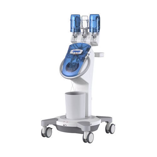 Kontrastmittelinjektor für X-Scanner - CT motion™ - ulrich medical - Dreifachkammer