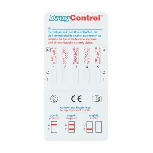 Teststreifen für Drogenscreening - 008SL434 - ulti med Products (Deutschland)  - Multi-Parameter / Protein / Adenosinmonophosphat