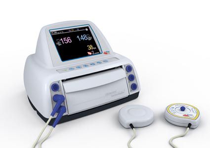 FHR-Fetalmonitor - Fetatrack®310  - Ultrasound Technologies - TOCO / mit Drucker / mit Touchscreen