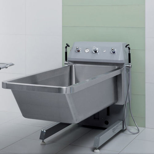 Elektrische Pflegebadewanne - 8.70-0 - Unbescheiden  - für Verbrennungspatienten / höhenverstellbar