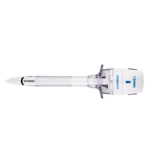 Laparoskopischer Trokar - SoftFix™ - Unimax Medical Systems - mit Klinge / mit Verschlussstopfen / mit Einblaseport