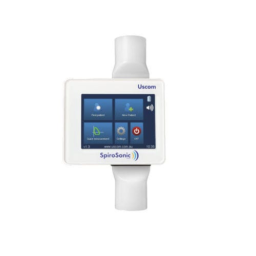 Digitales Spirometer - SpiroSonic SMART - Uscom  - Handgerät / mit Touchscreen / mit drahtloser Verbindung