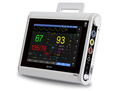 Kompakter Multiparameter-Monitor - UM 300-10 - UTAS Co. - EKG / RESP ...